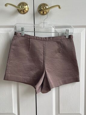 Kate Spade Satin Tailored Shorts Size 2 Excellent Condition